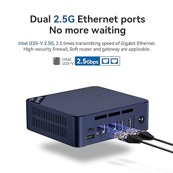 Beelink Mini PC, EQ12 Mini Computers Alder Lake N100(up to